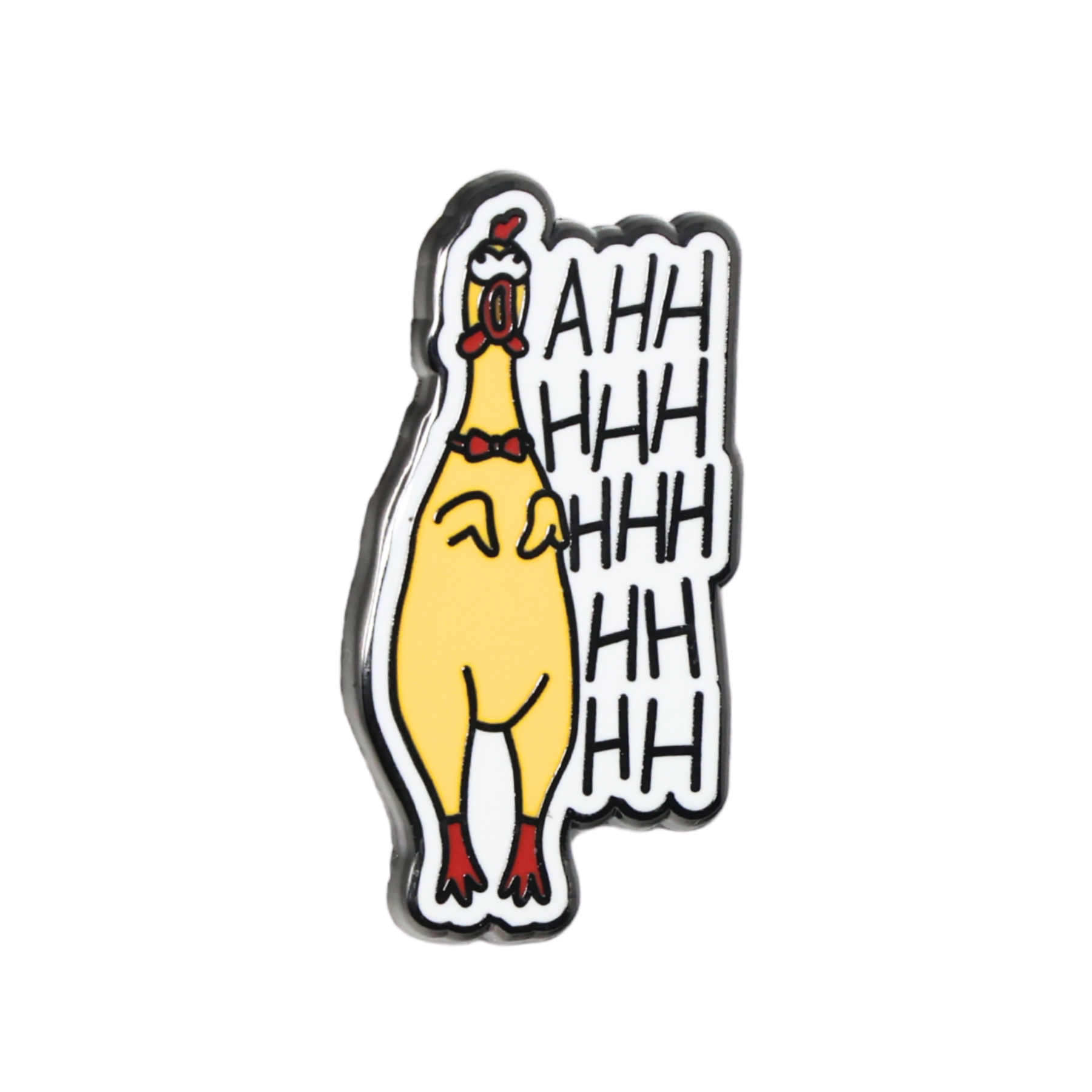 Rubber Chicken | Funny Enamel Pin