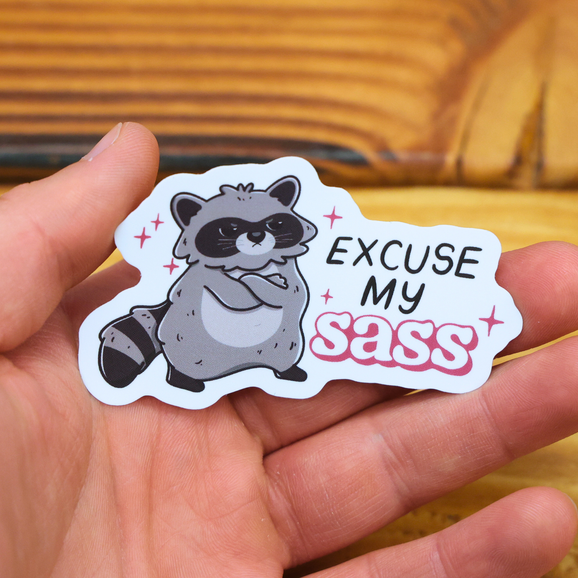 Excuse My Sass Sticker