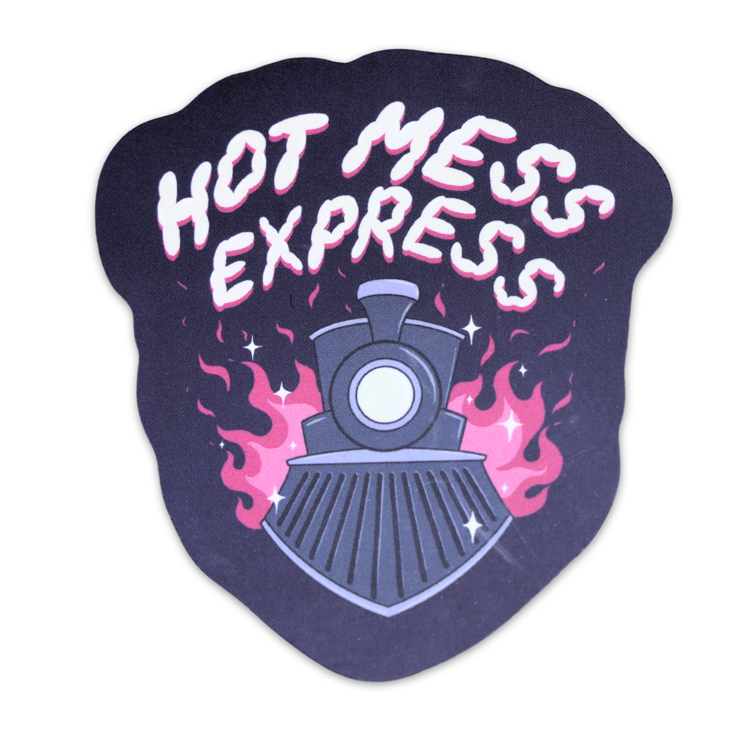 Hot Mess Express Funny Vinyl Sticker – Sleazy Greetings