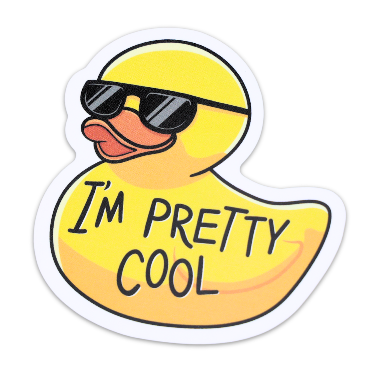 I'm Pretty Cool Funny Vinyl Sticker