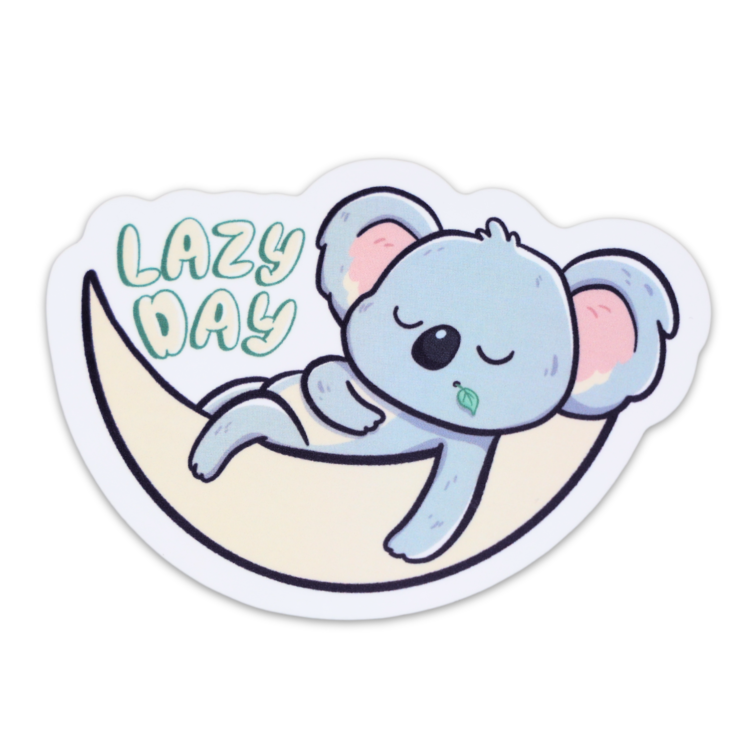 Lazy Day Funny Vinyl Sticker