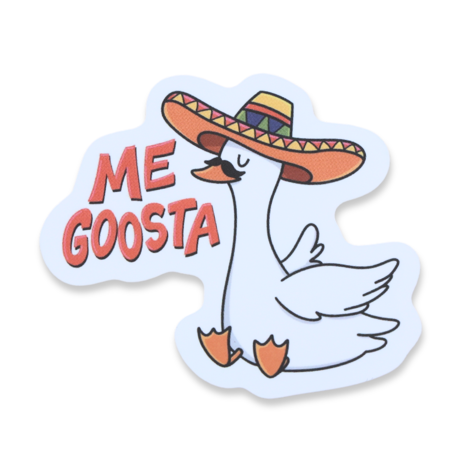 Me Goosta Sticker