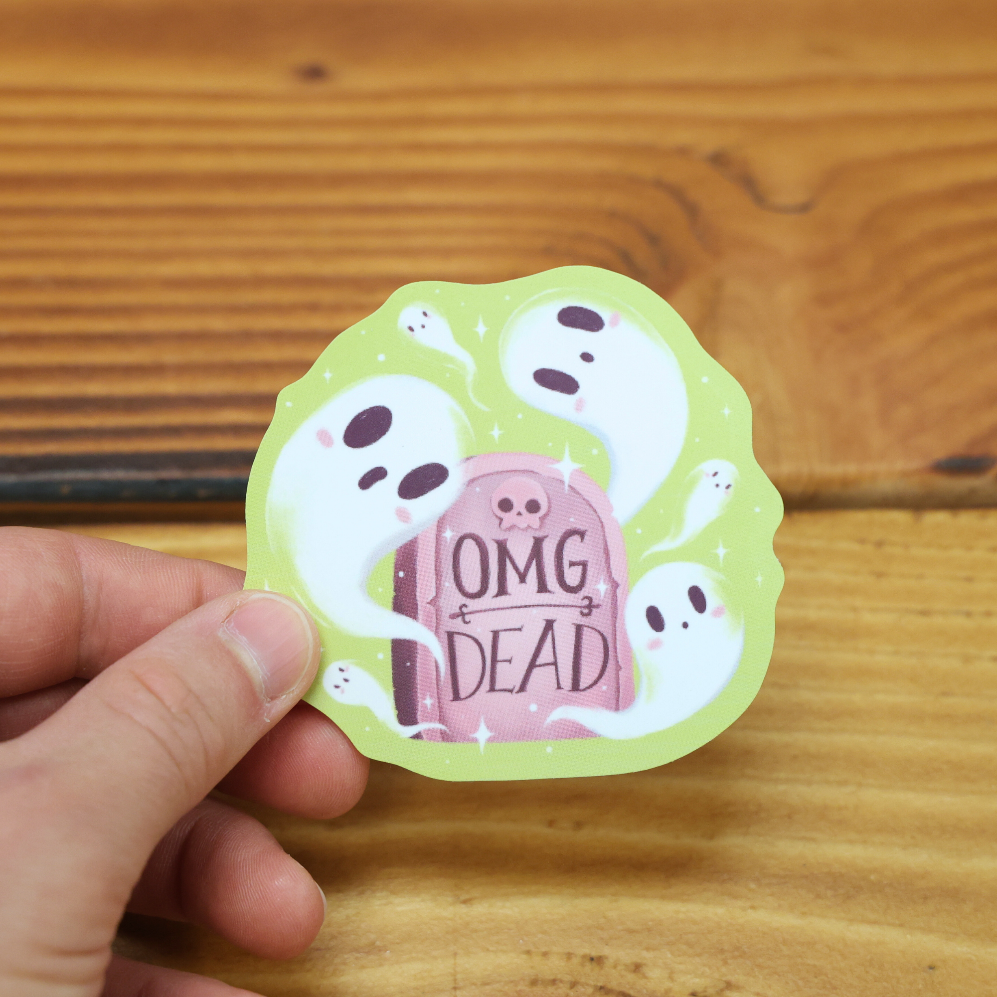 OMG Dead Sticker