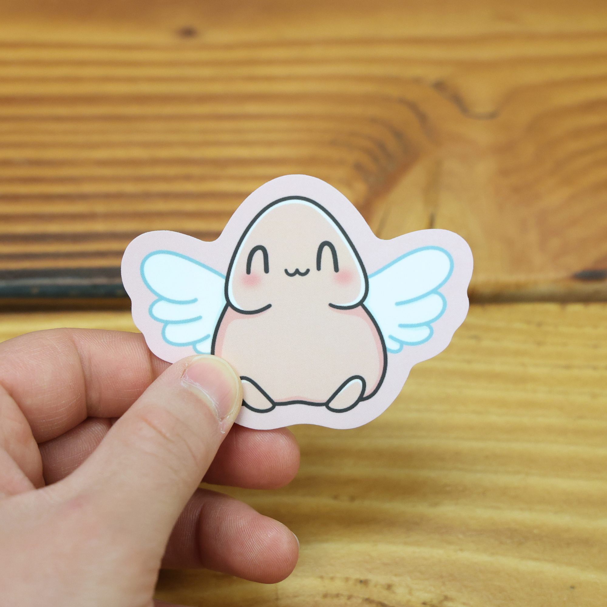 Penis With Angel Wings Sticker