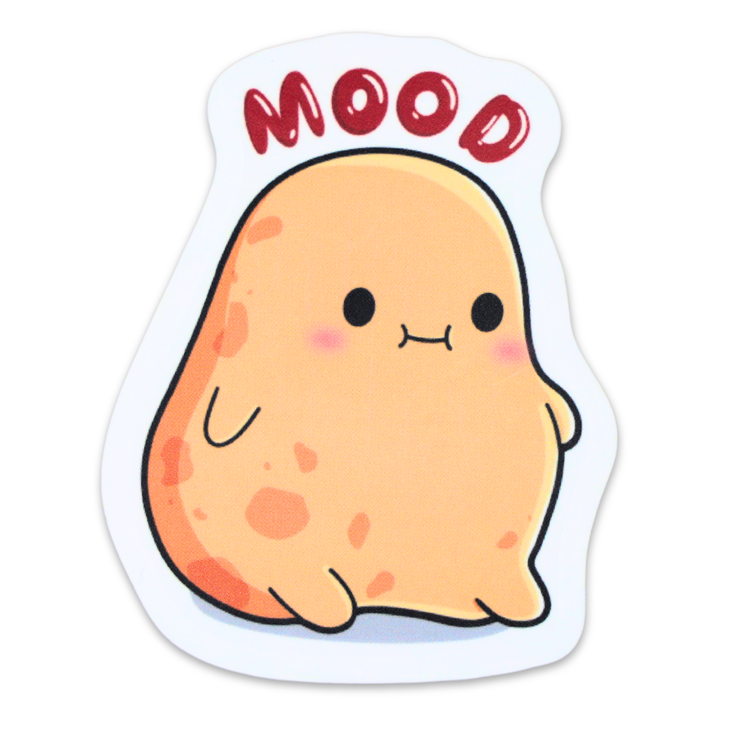 Mood Potato Funny Vinyl Sticker