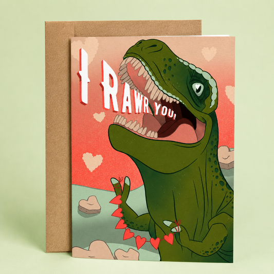 Tyrannosaurus Sex | Funny Valentine's Day Card