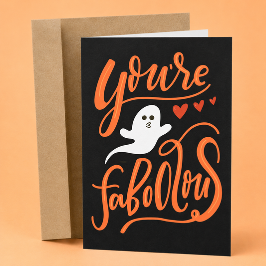 You're FaBOOlous | Funny Halloween Card