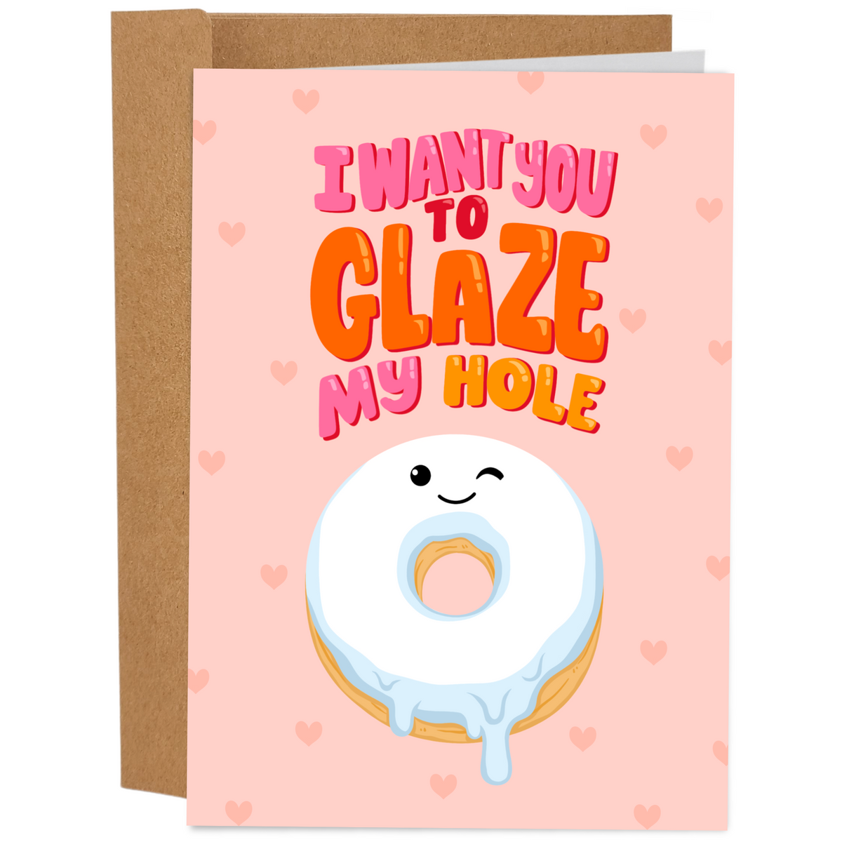 Dirty Donut Card For Husband - Glaze My Hole Card Sleazy Greetings