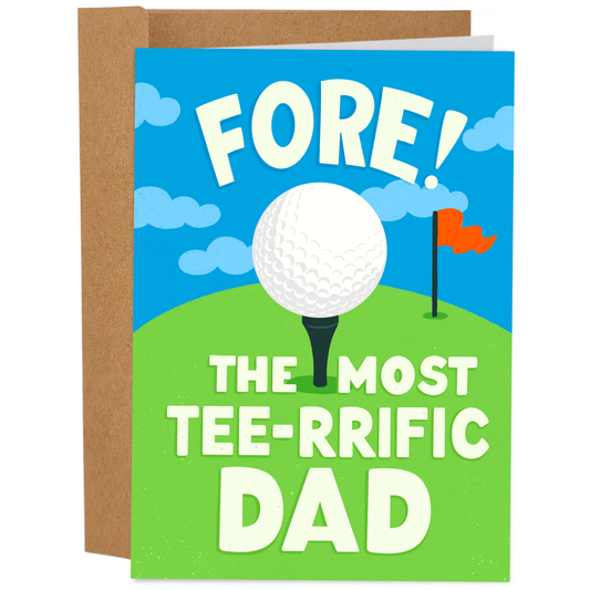 Fore The Most Tee-rrific Dad