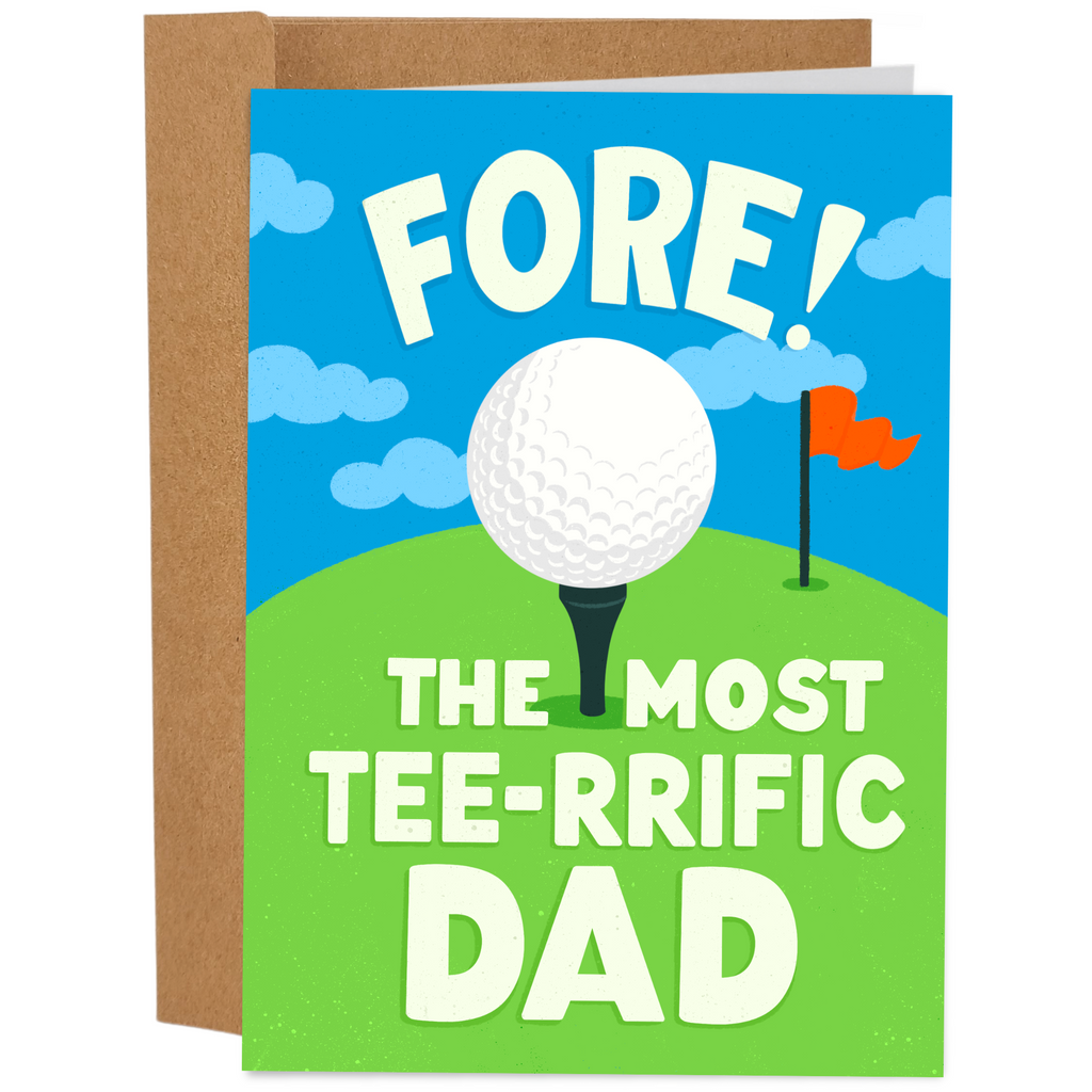 Fore The Most Tee-rrific Dad
