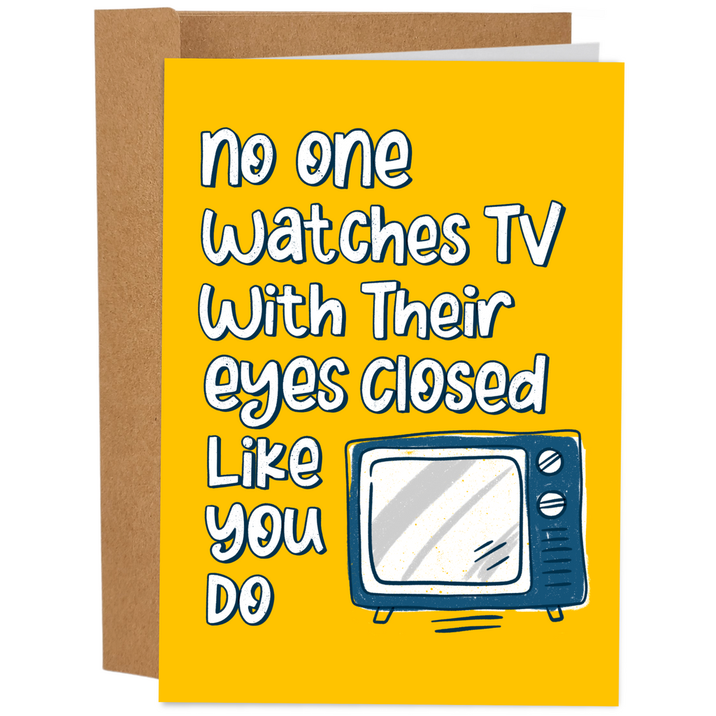 No One Watches TV
