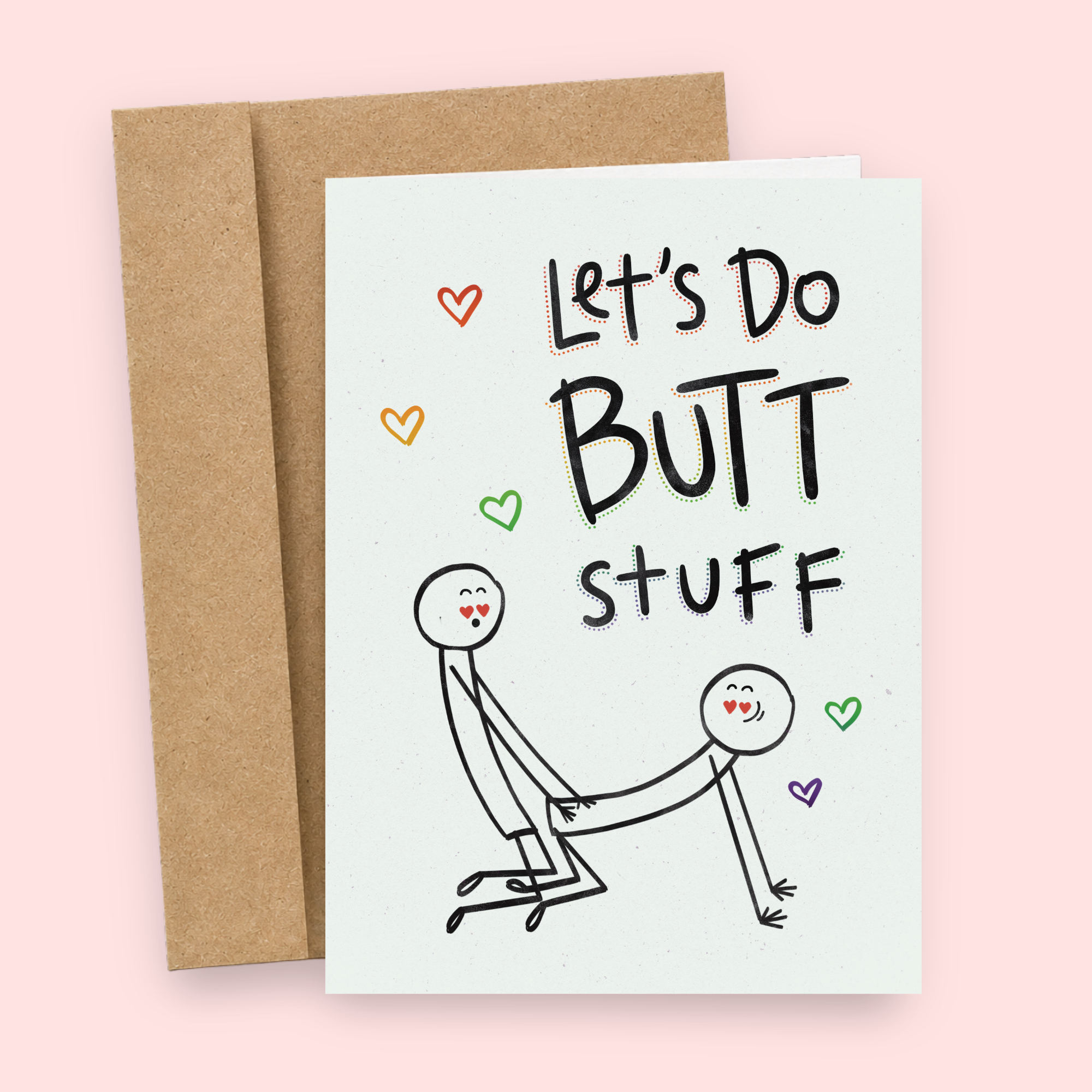 Let's Do Butt Stuff | Funny Valentine's Day Card