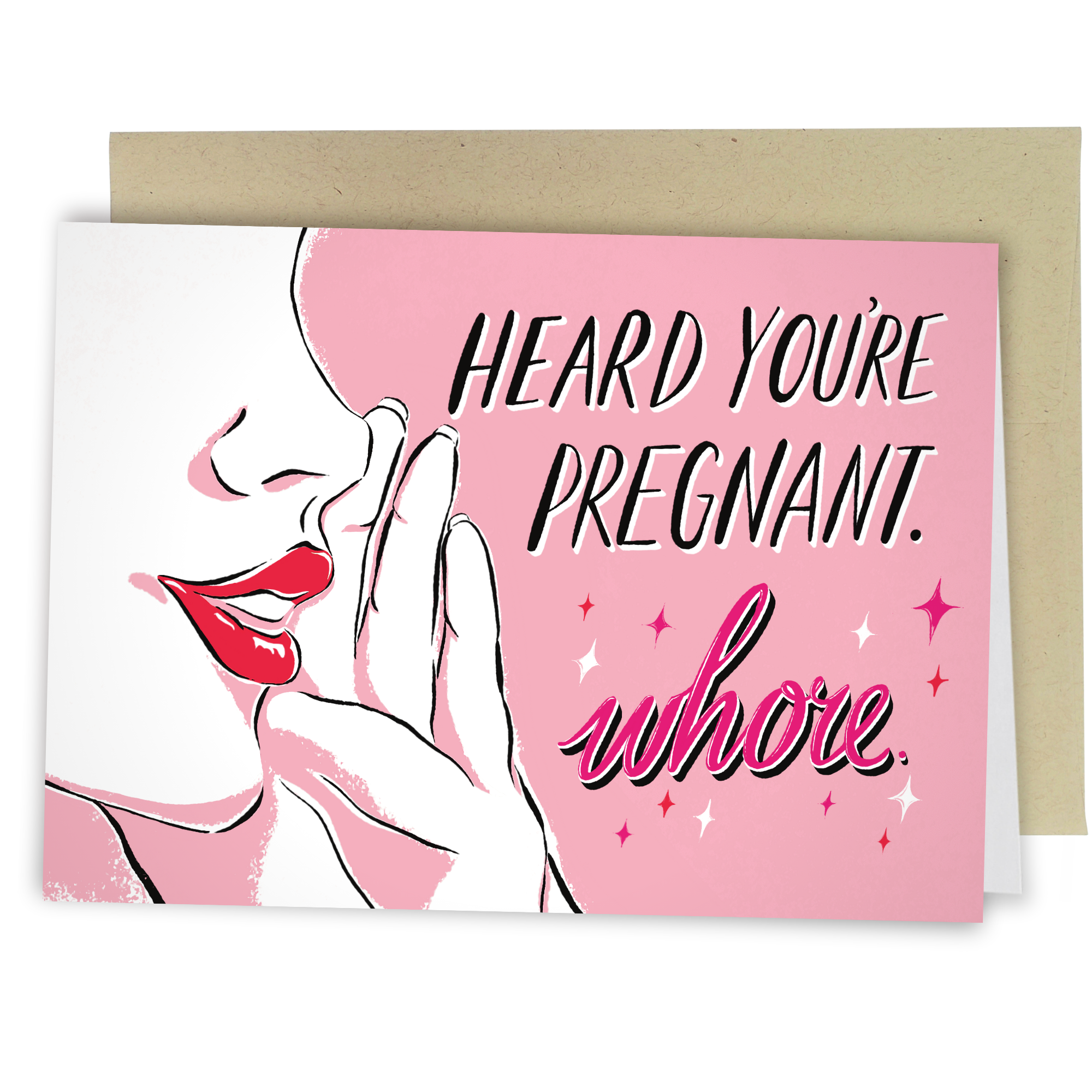 Heard You're Pregnant Whore