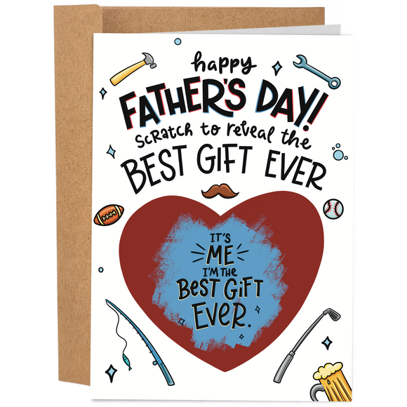 Scratch Off Father's Day