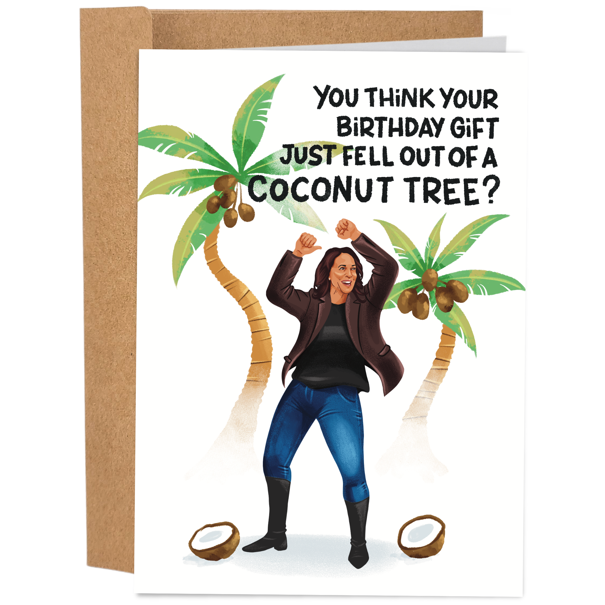 Fell Out Of A Coconut Tree Kamala