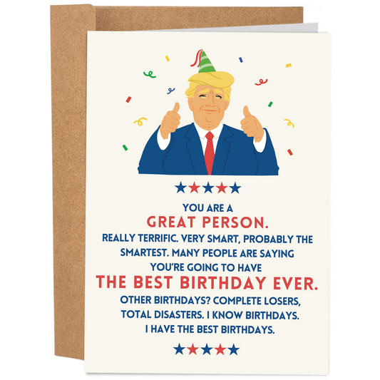 Best Birthday Ever Trump