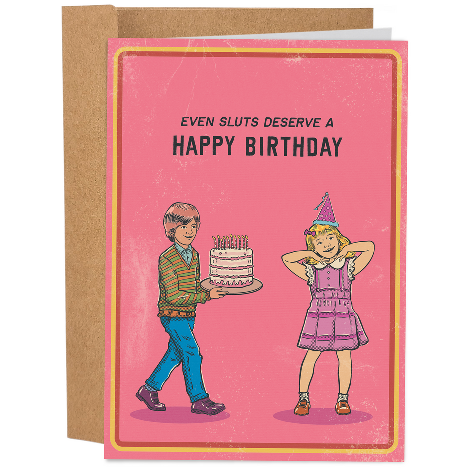 Inappropriate Greeting Cards | Sleazy Greetings