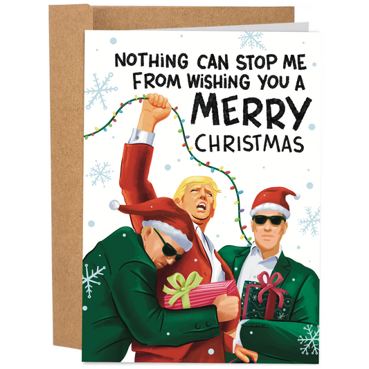 Nothing Can Stop Me | Trump | Funny Christmas Card