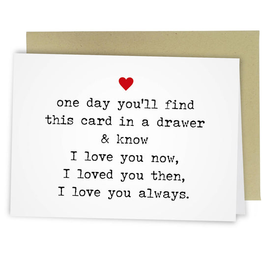 I Love You Always | Funny Valentine's Day Card