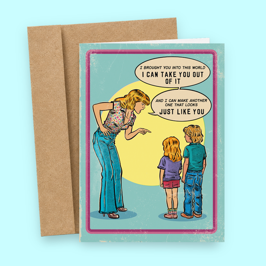 funny mother's day card 