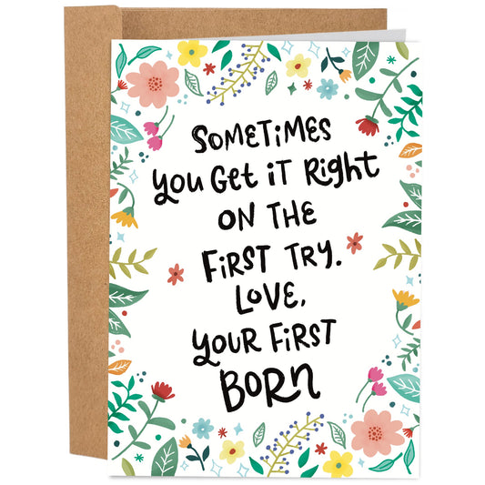 Love, Your First Born | Funny Mother's Day Card