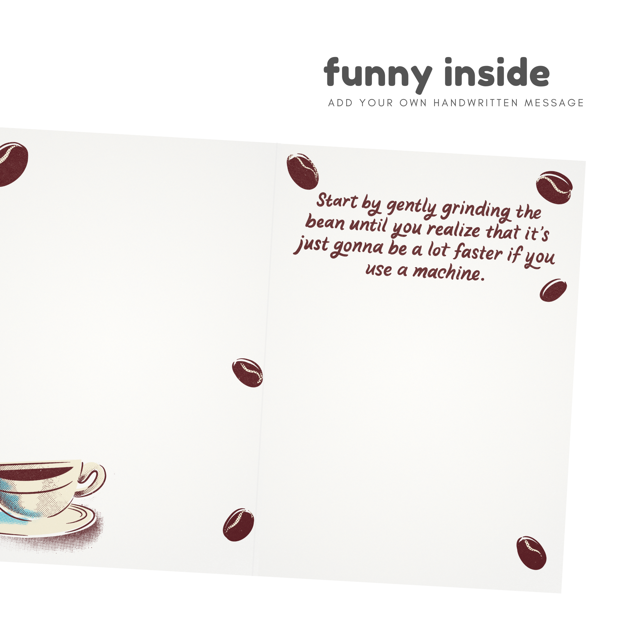 Good Cup Of Coffee | WTD Collab | Funny Valentine's Day Card