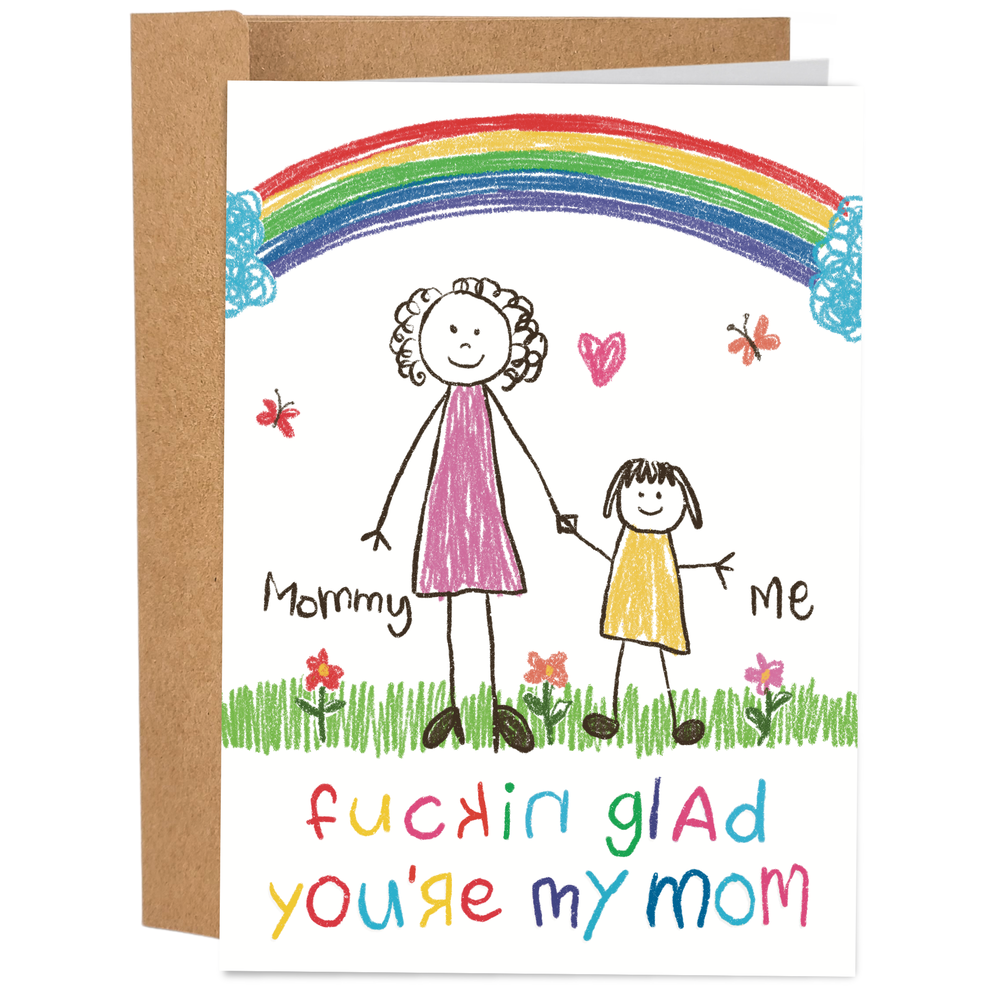 Fucking Glad You're My Mom | Funny Mother's Day Card