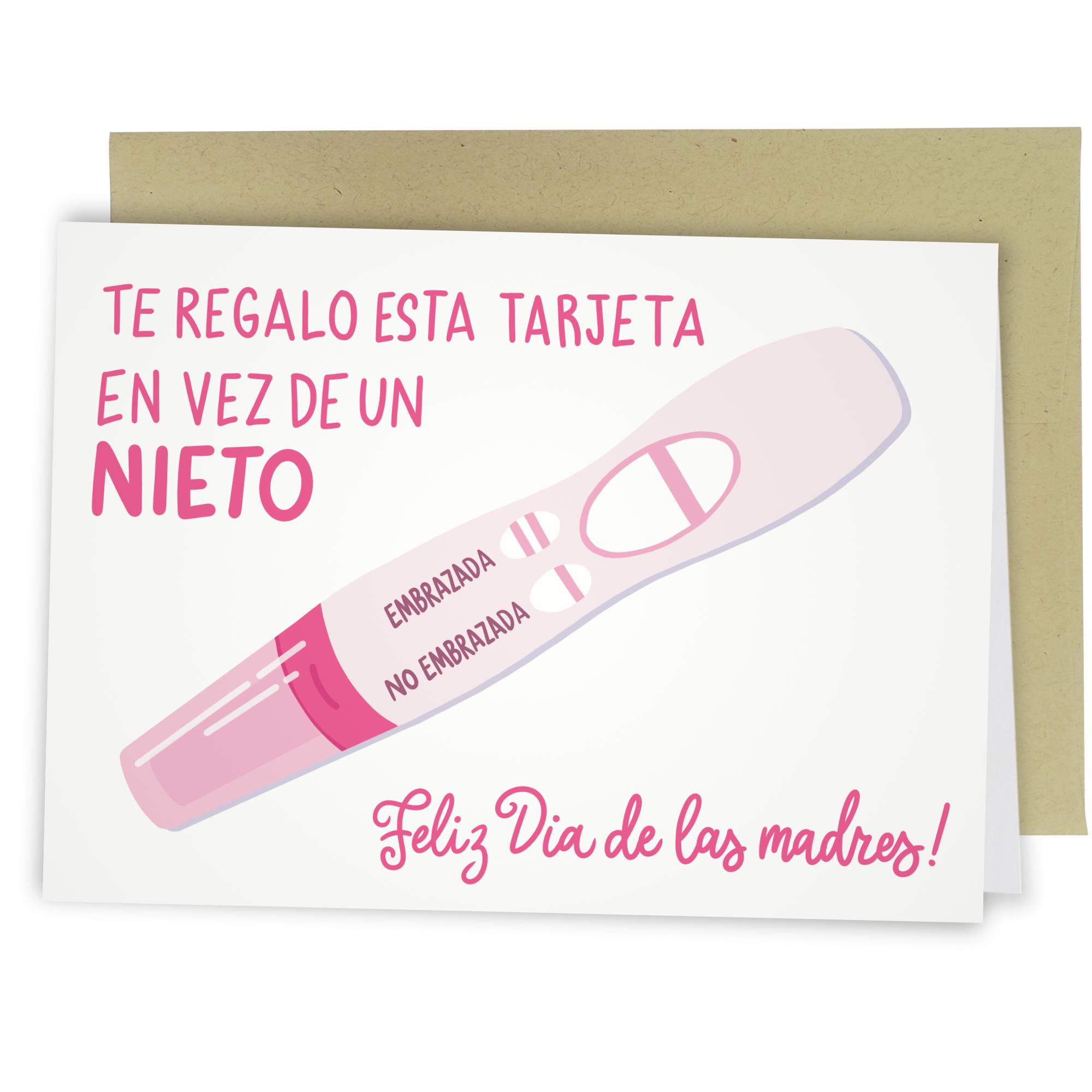 Te Regalo Esta Tarjeta | Funny Mother's Day Card