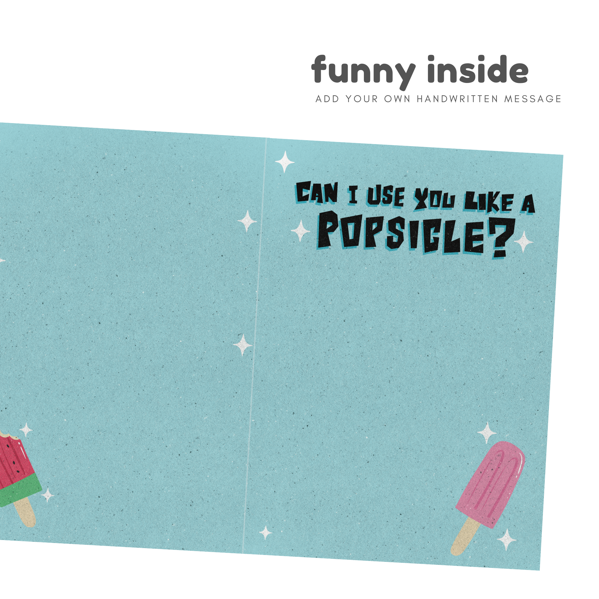 inside of the card