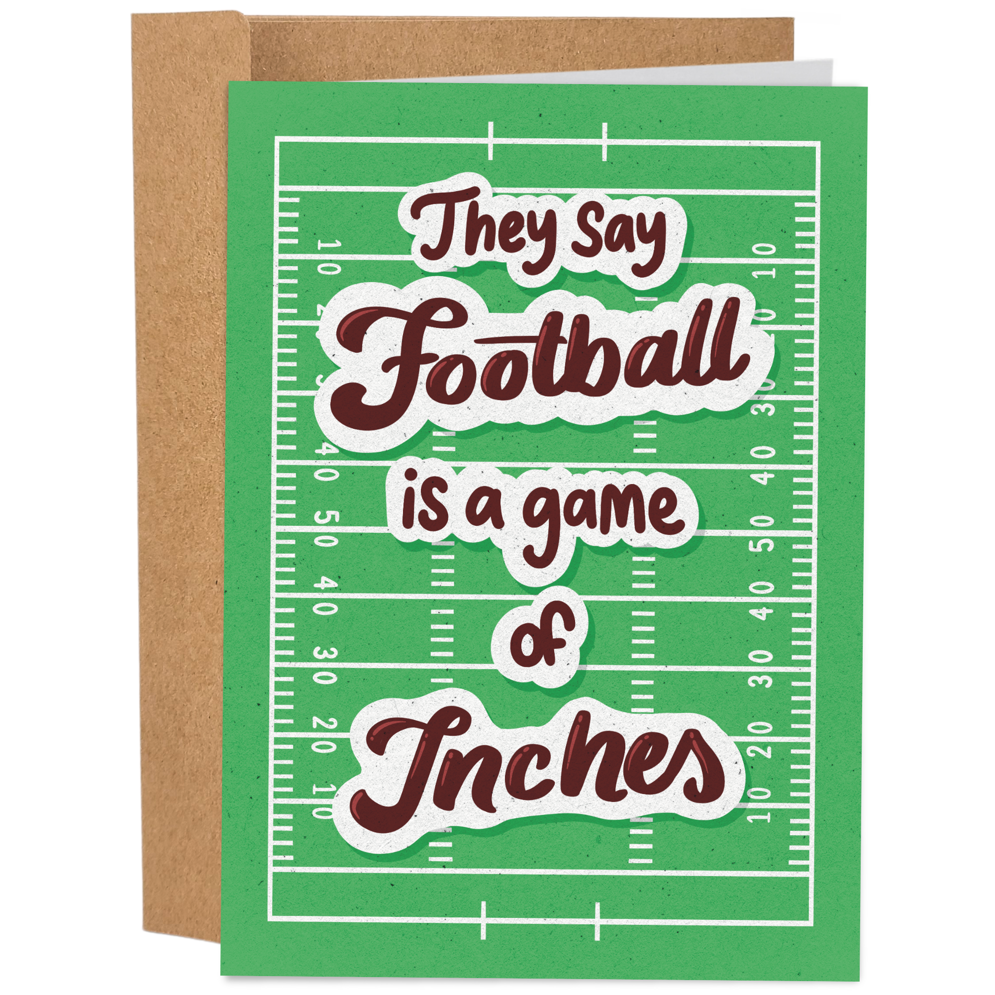 Football | Tara & Brian Collab | Funny Valentine's Day Card