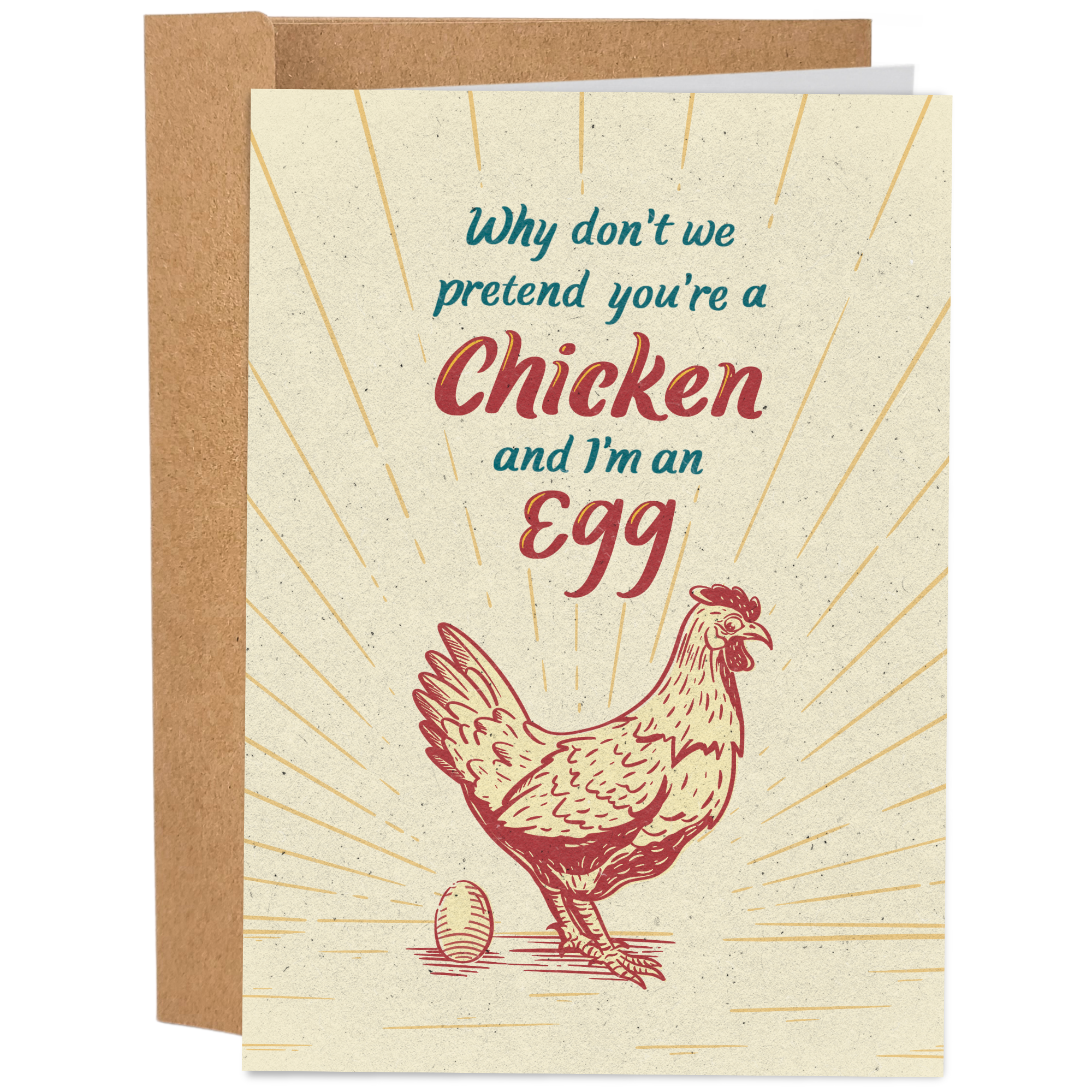 Chicken or Egg | Tara & Brian Collab | Funny Valentine's Day Card