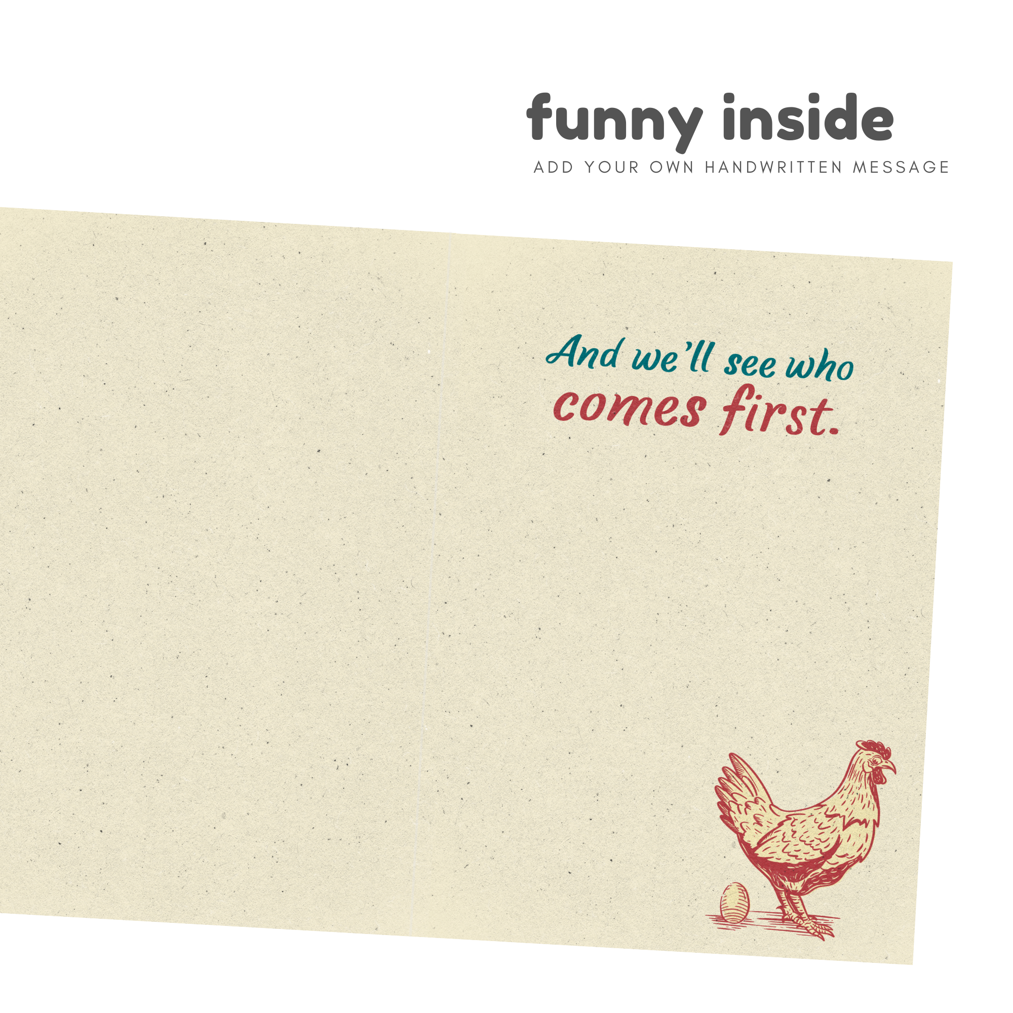 Chicken or Egg | Tara & Brian Collab | Funny Valentine's Day Card
