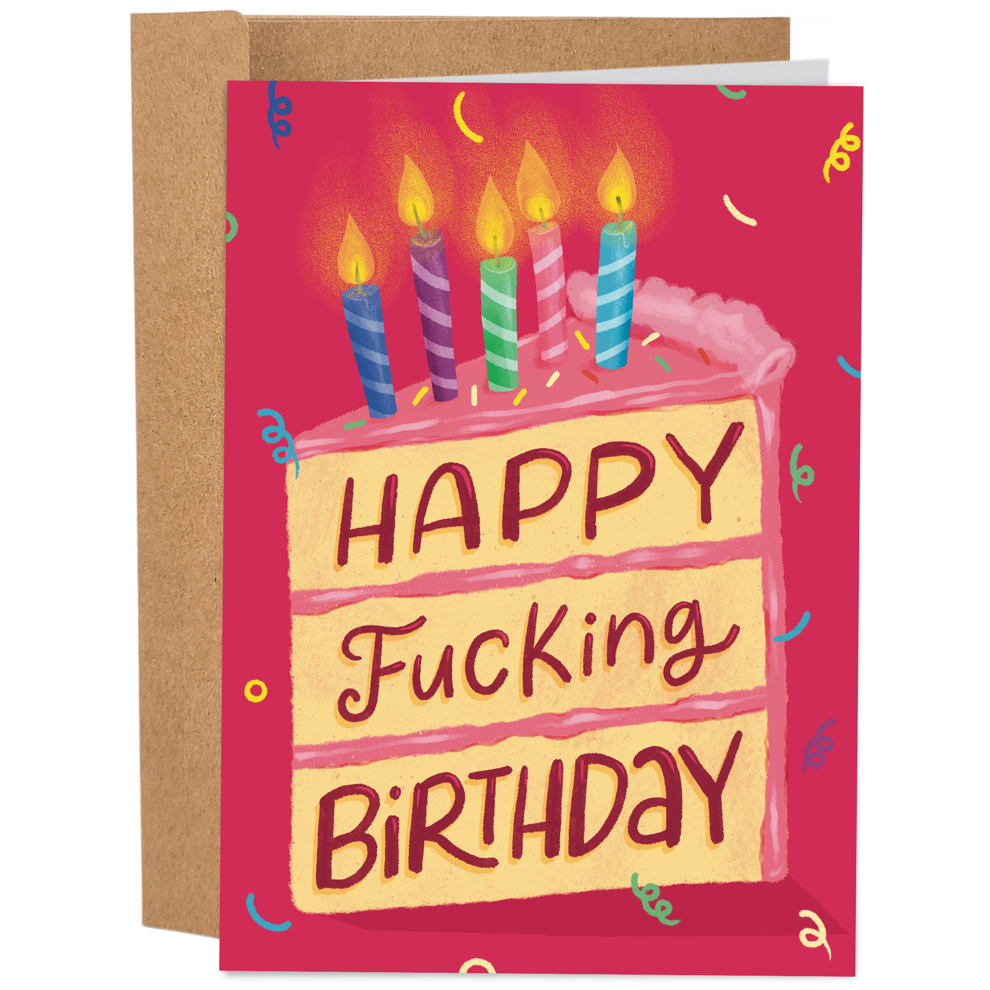 Happy Fucking Birthday | Funny Birthday Card
