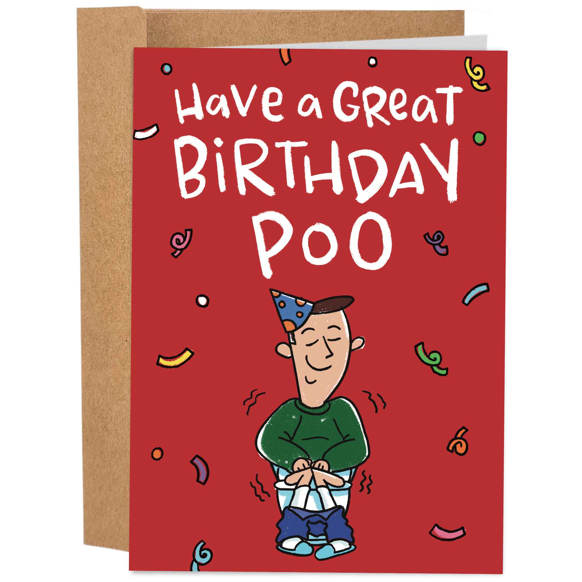 Birthday Poo | Funny Birthday Card
