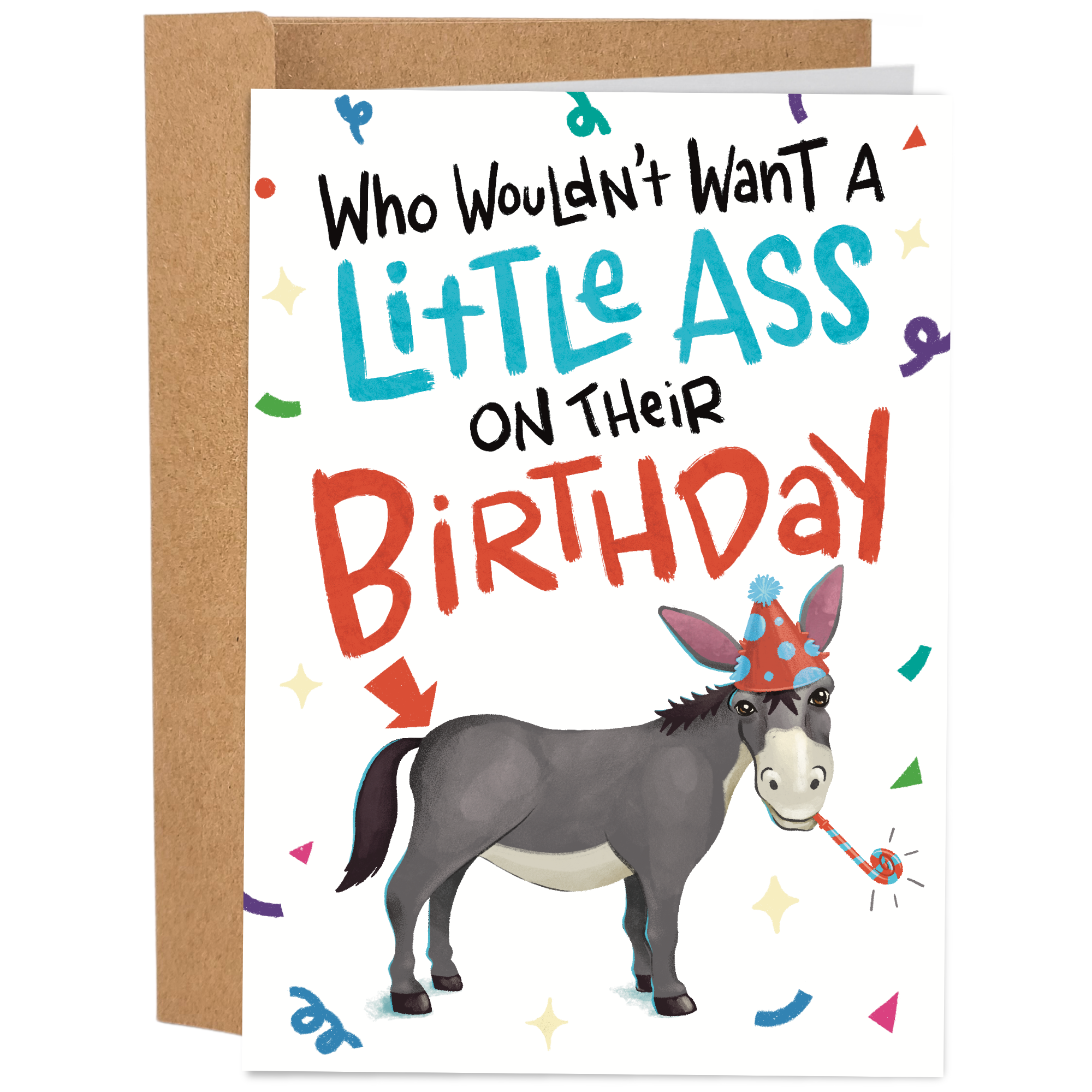 Little Ass | Funny Birthday Card