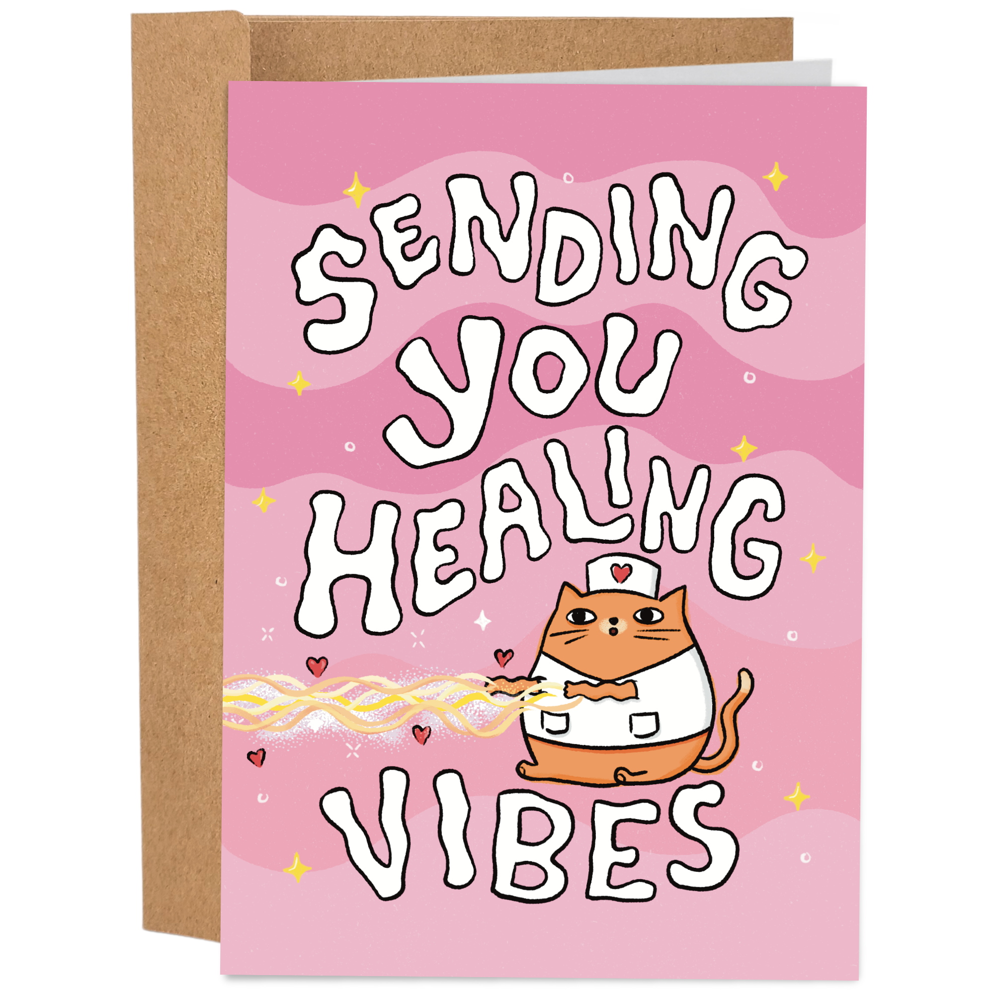 Healing Vibes | Funny Get Well Card
