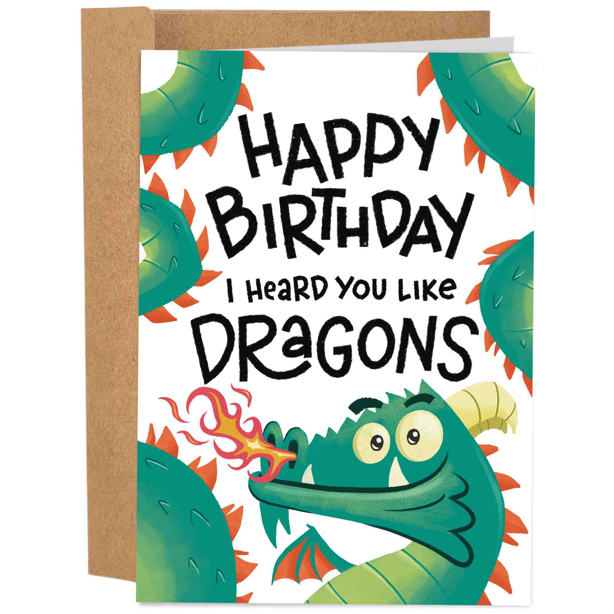 I Heard You Like Dragons | Funny Birthday Card