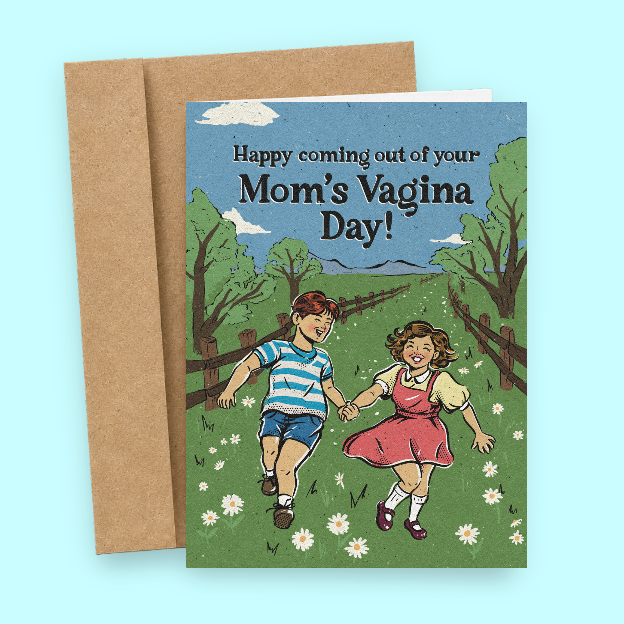 Mom's Vagina Day | Funny Birthday Card