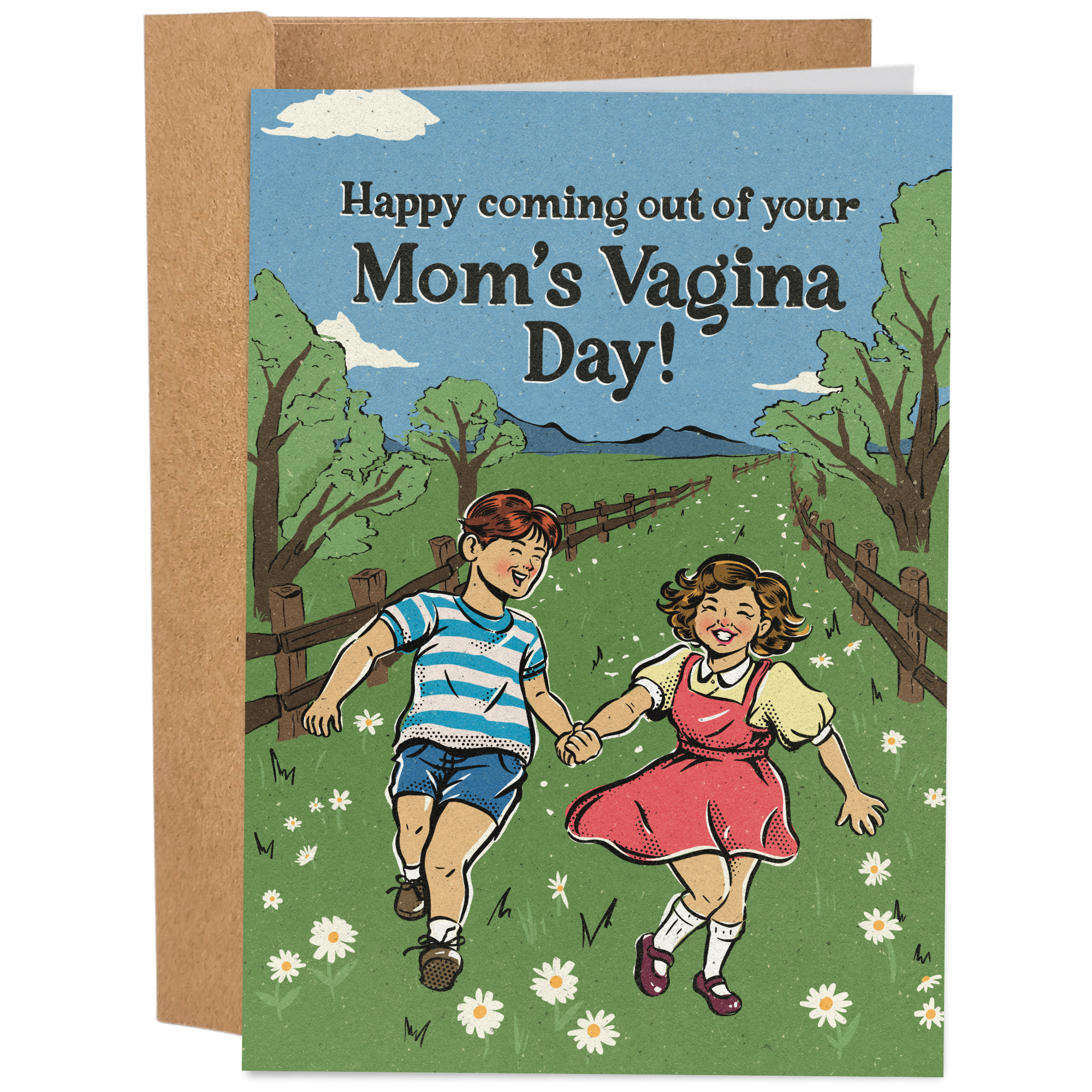 Mom's Vagina Day | Funny Birthday Card