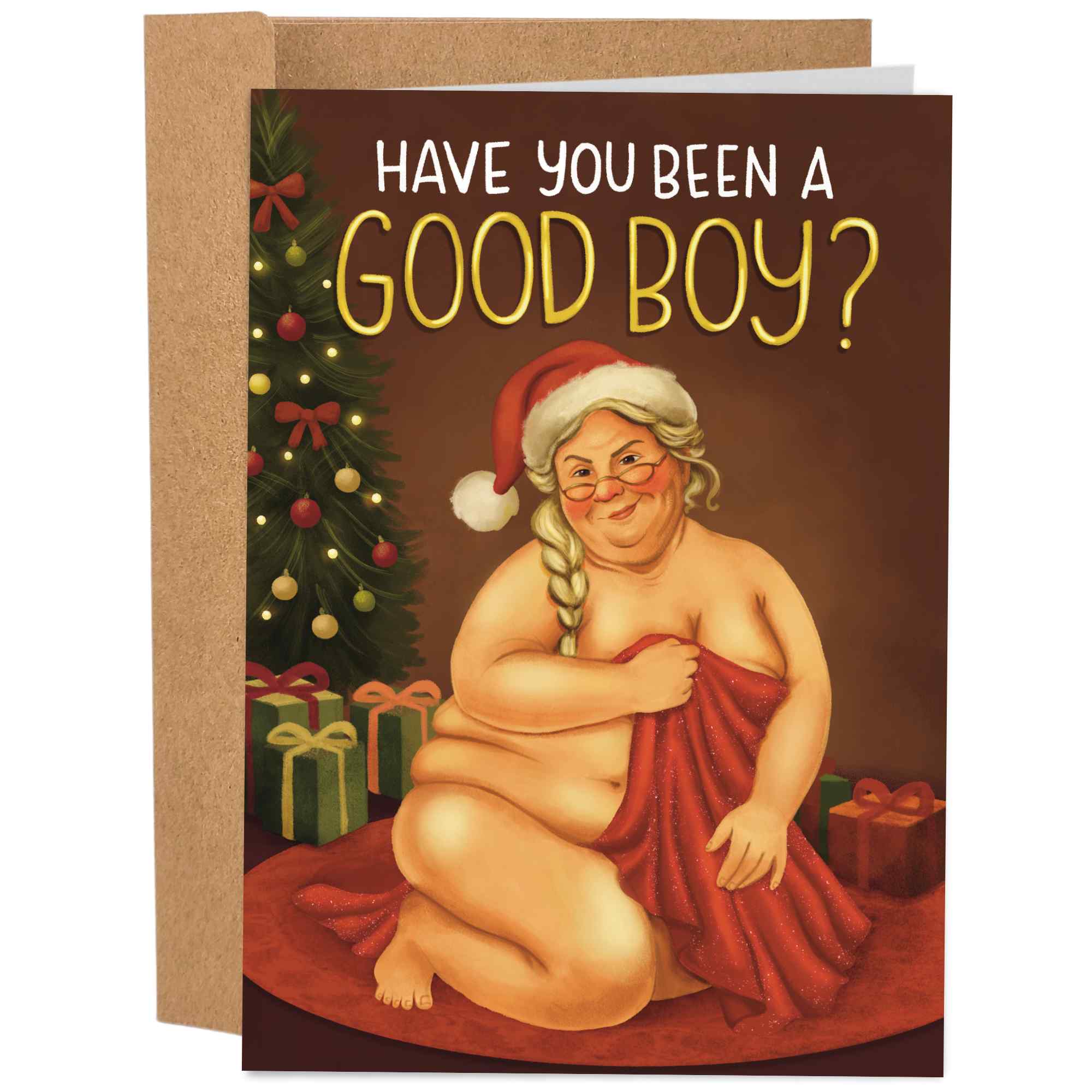 Have You Been A Good Boy | Funny Christmas Card