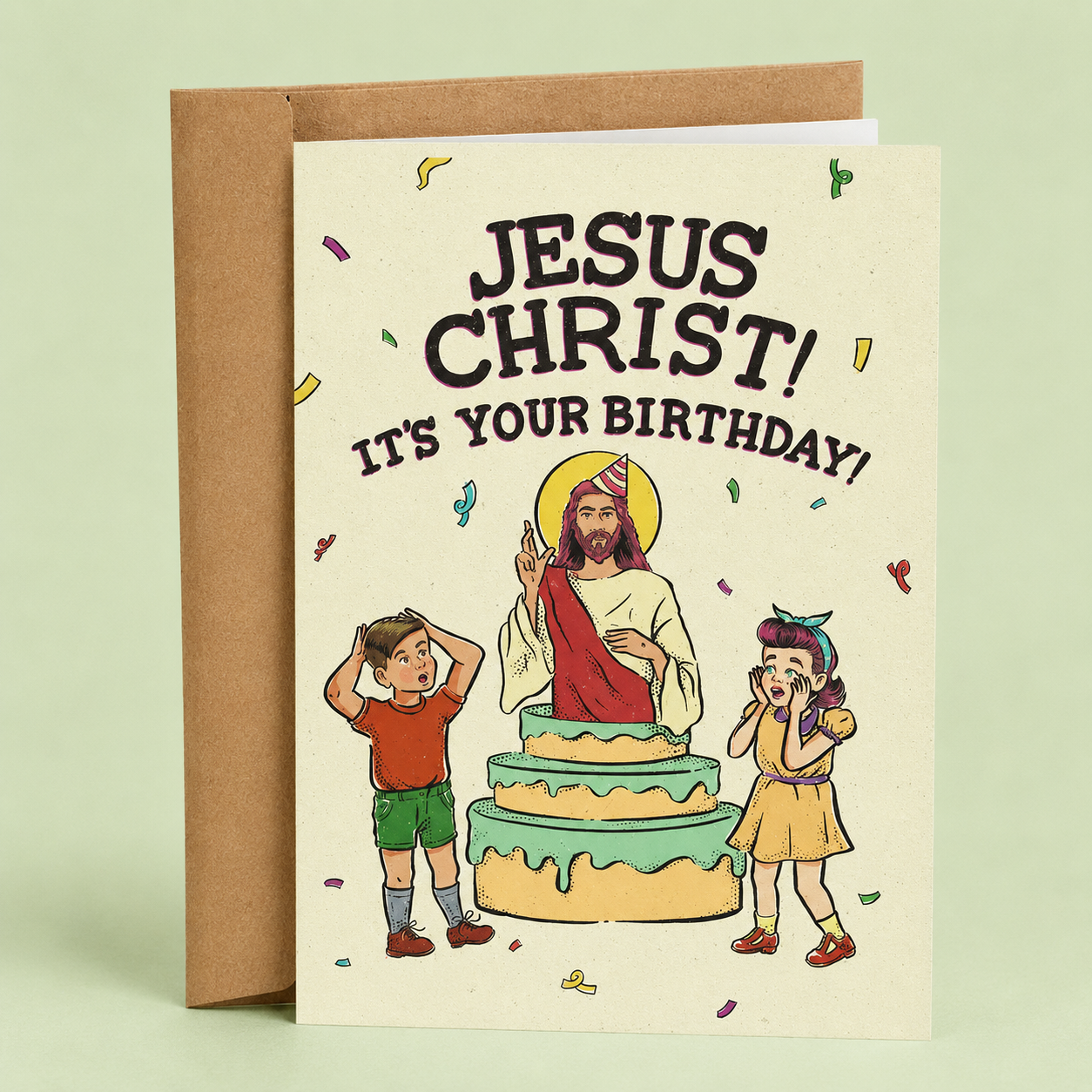 Jesus Christ! It's Your Birthday | Funny Birthday Card
