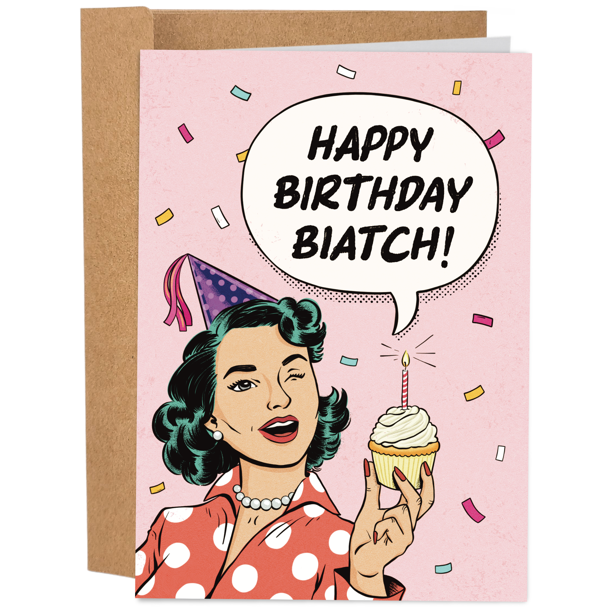 Happy Birthday Biatch Vintage - 70's Vintage