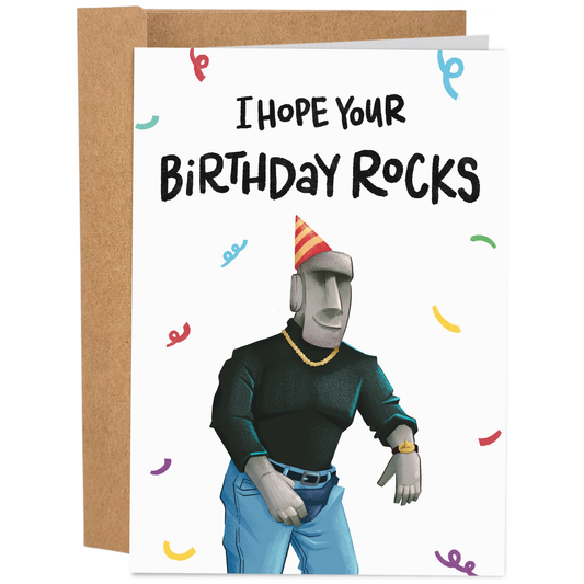 Birthday Rocks | Funny Birthday Card