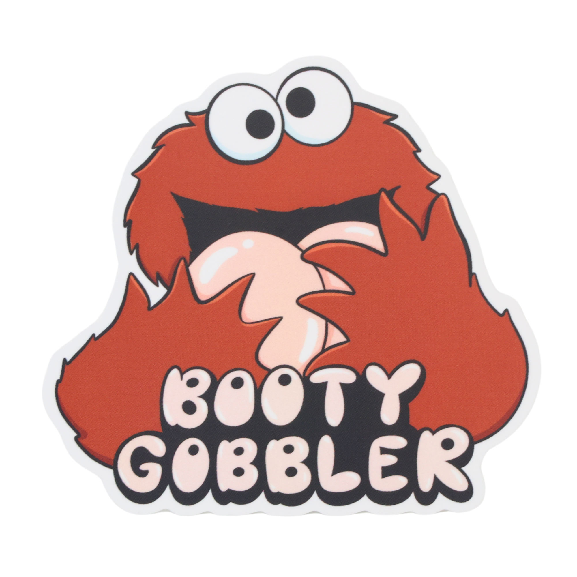 Booty Gobbler - Funny Vinyl Sticker