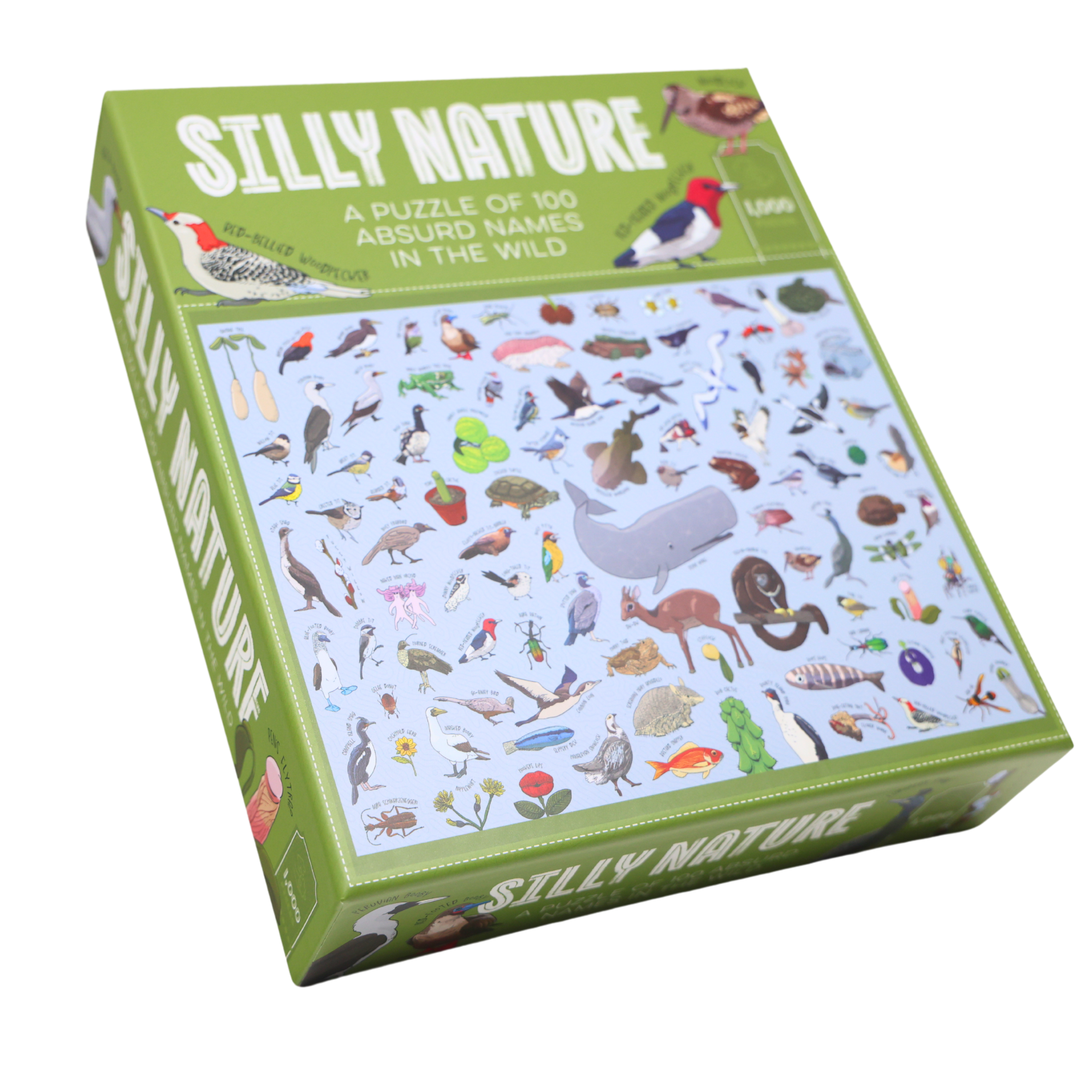 Silly Nature Puzzle – 1,000 Piece Funny Nature Gift for Science Lovers