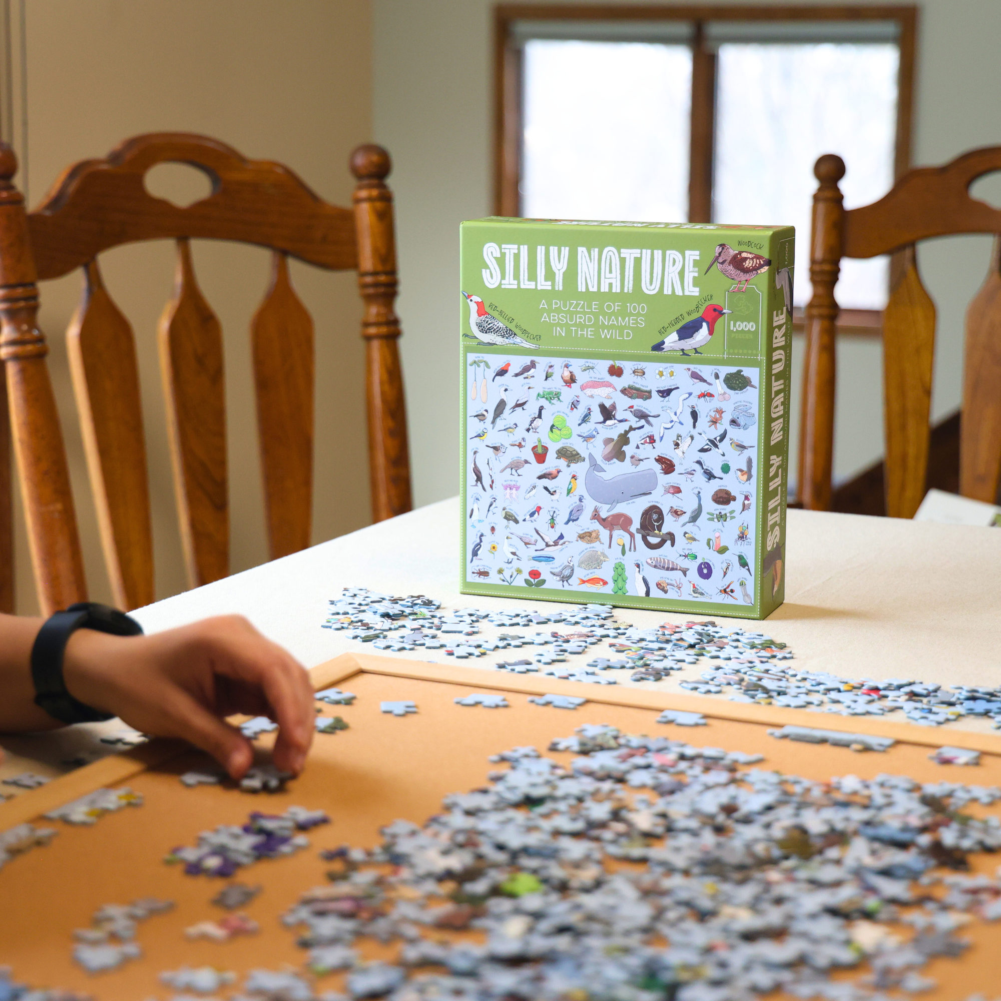 Silly Nature Puzzle – 1,000 Piece Funny Nature Gift for Science Lovers