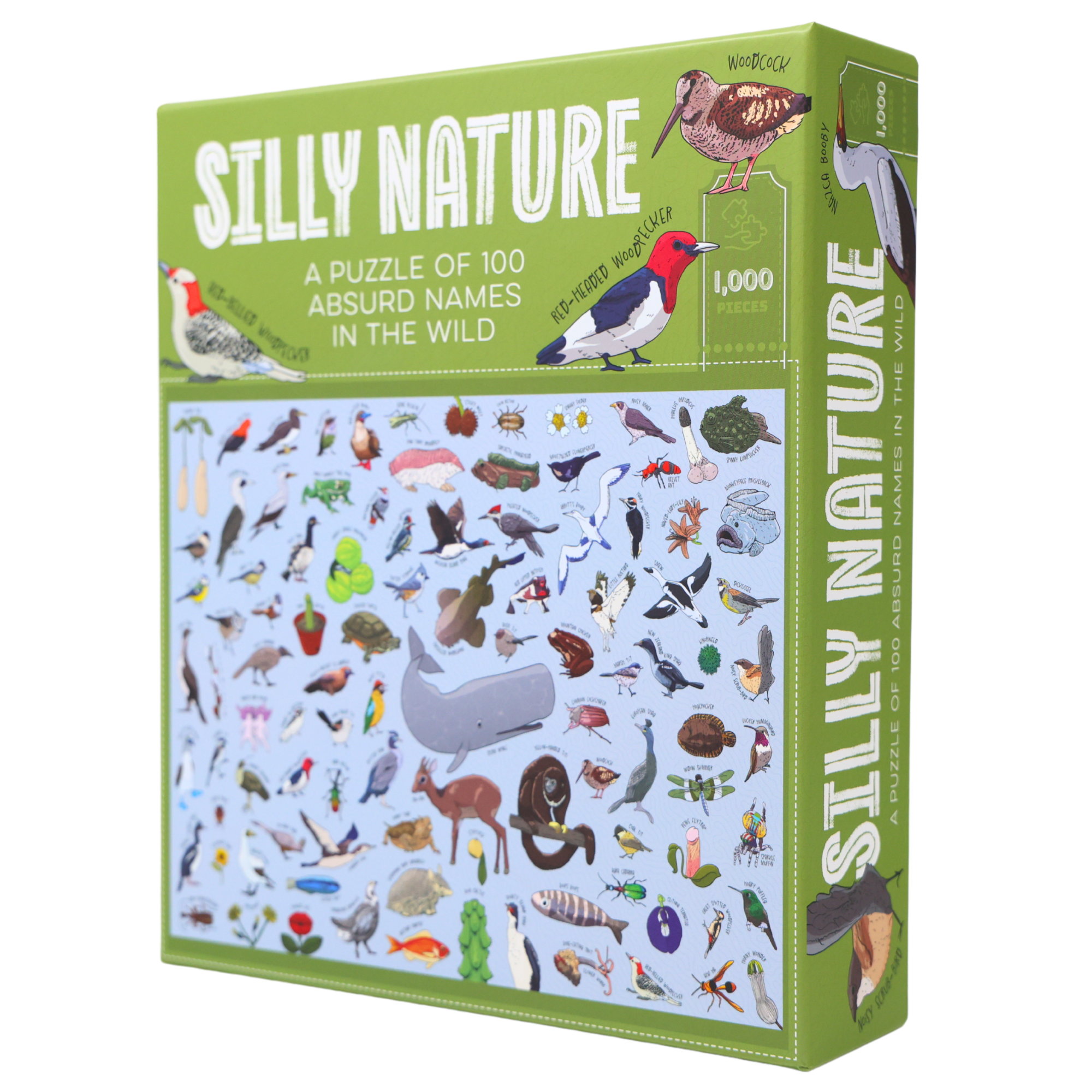 Silly Nature Puzzle – 1,000 Piece Funny Nature Gift for Science Lovers