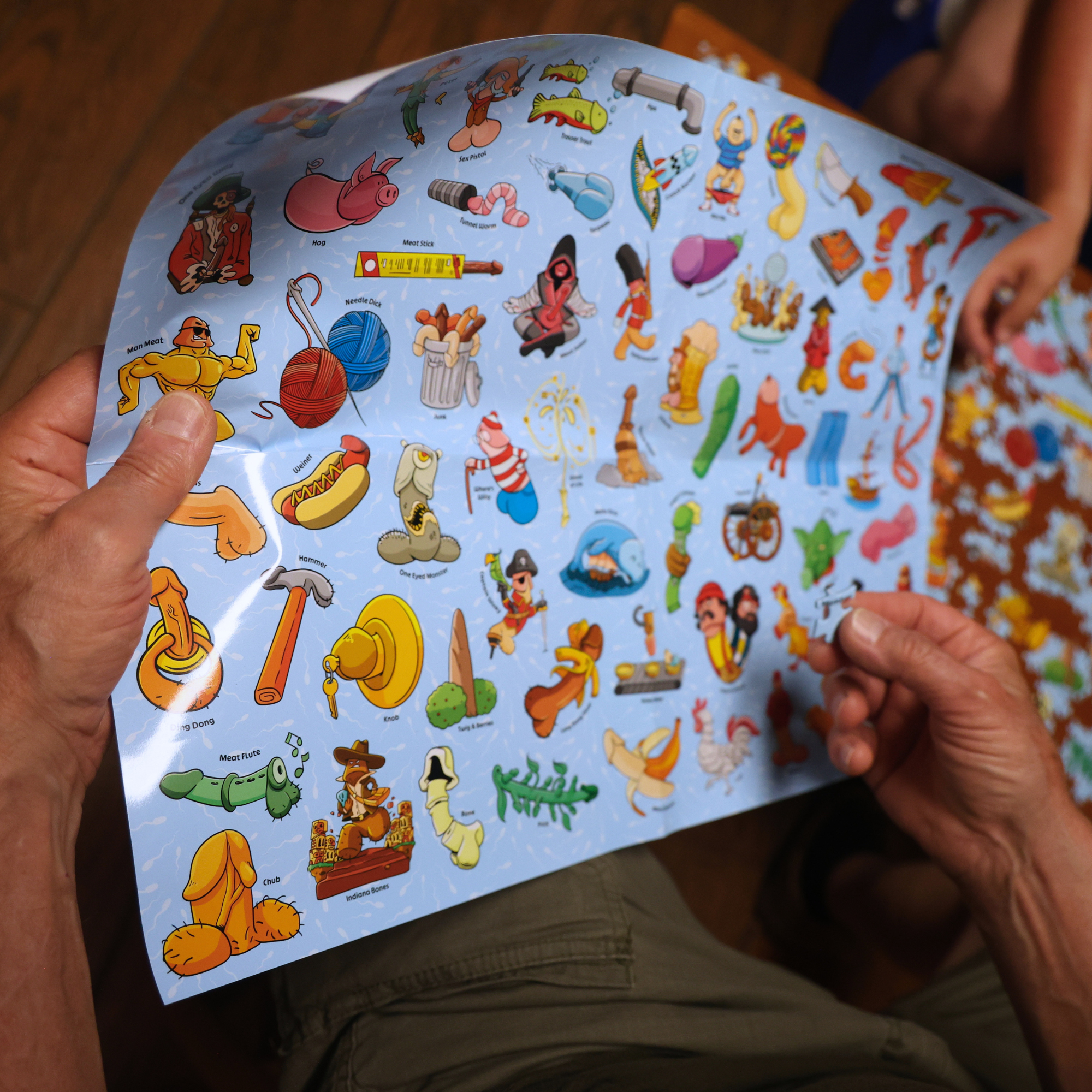 Willy Great Puzzle - Funny Penis 1000 Piece Jigsaw Puzzle