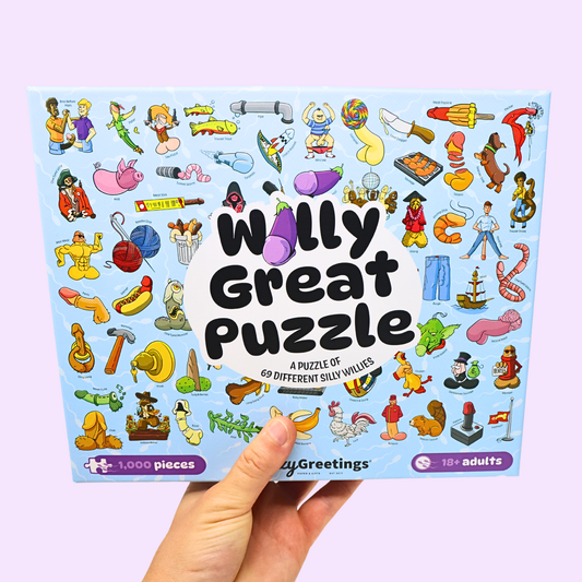 Willy Great Puzzle - Funny Penis 1000 Piece Jigsaw Puzzle