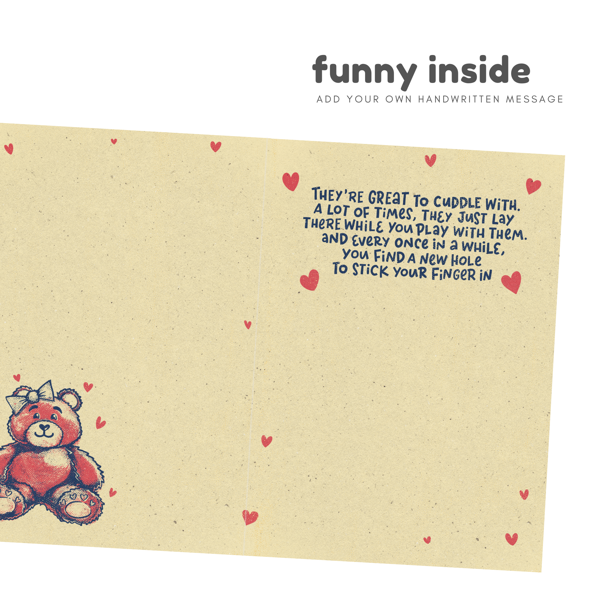 inside of card